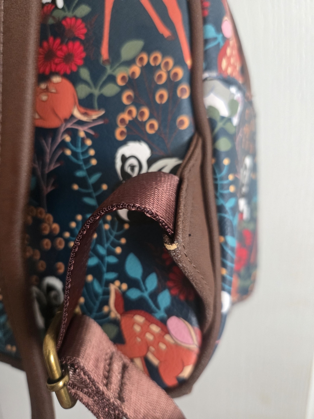 Loungefly Bambi Disney Parks Floral Mini Backpack - Picture 5 of 11